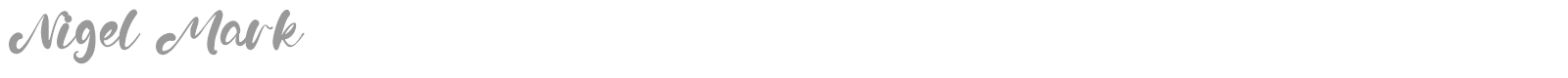Nigel Mark font preview